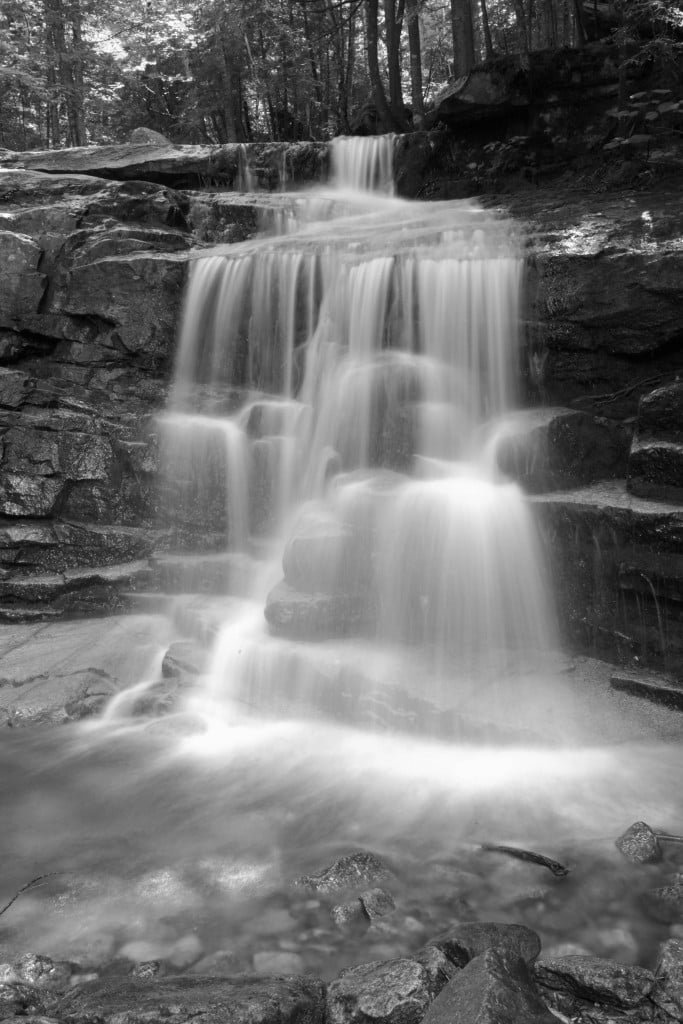 Falling Waters (B&W)