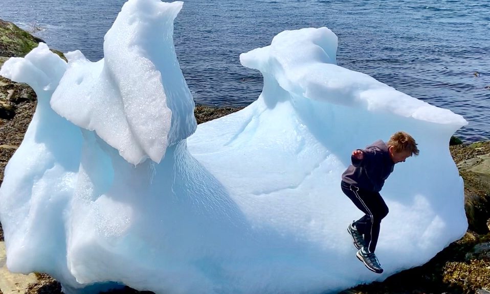 Harry’s 1st iceberg jump