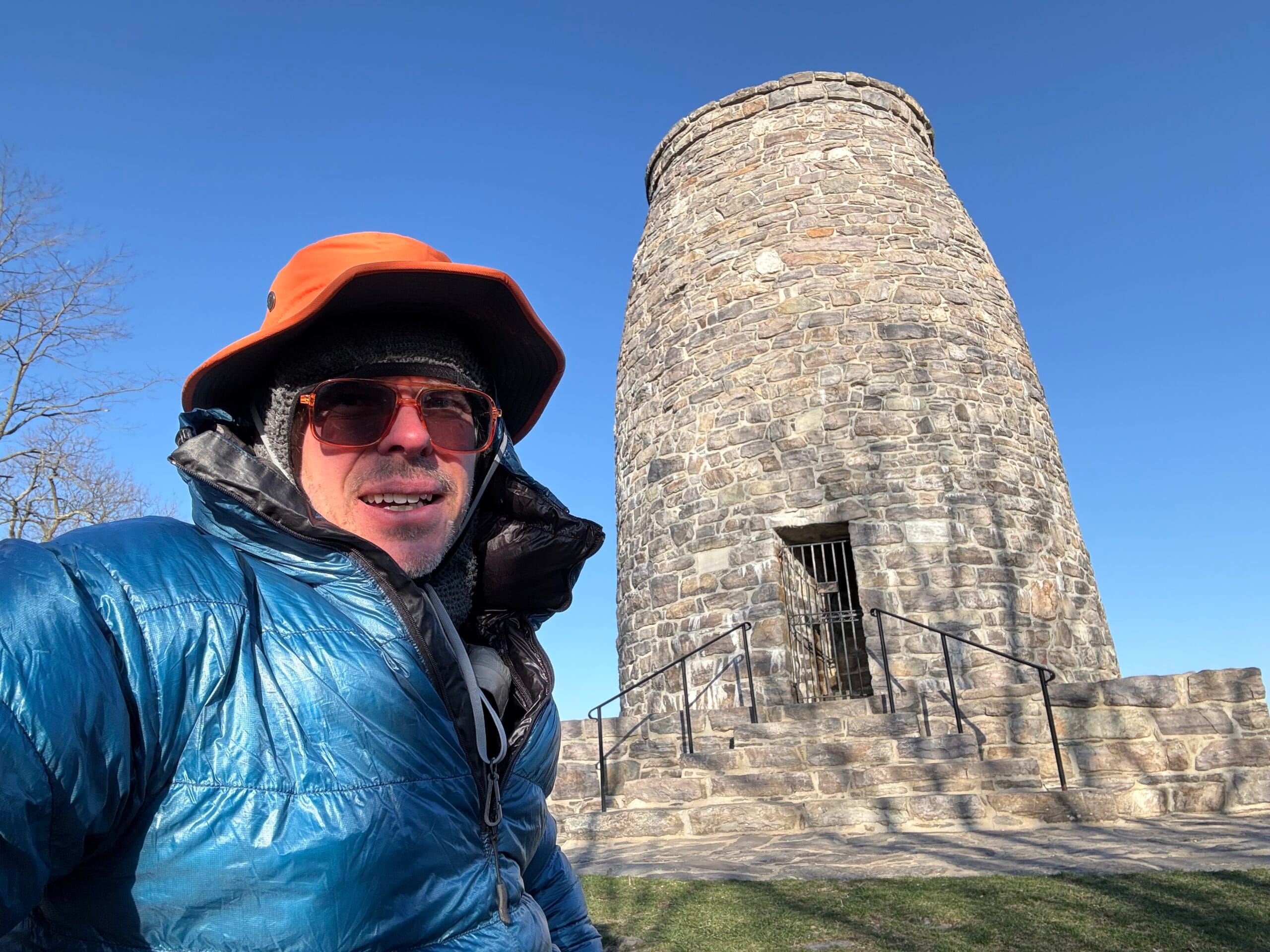 Luscious at the original Washington Monument